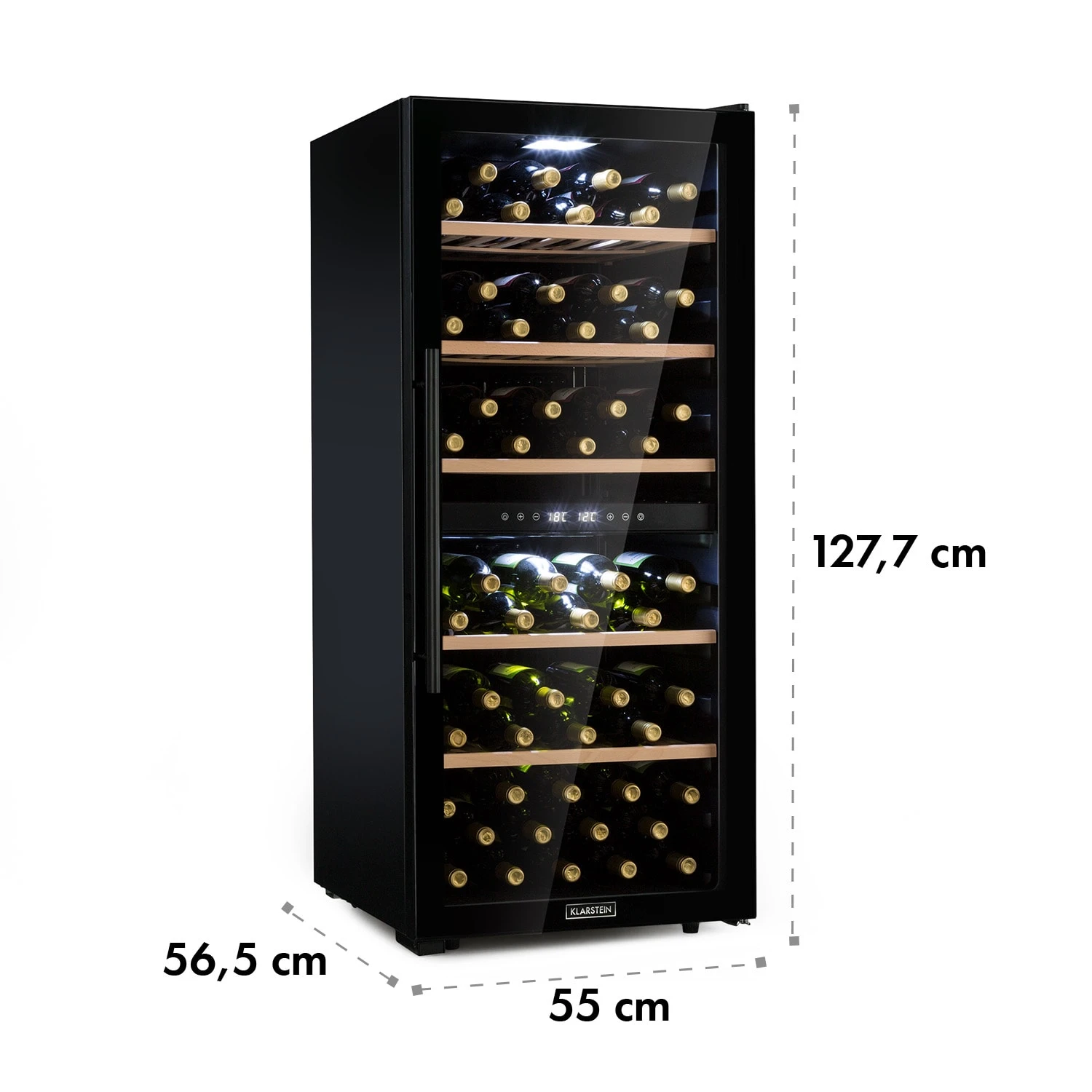 Barossa 102 Duo Weinkühlschrank 102 Fl 226 Ltr 2 Zonen Touch-Steuerung 11 Barossa 102 Duo Weinkühlschrank 102 Fl 226 Ltr 2 Zonen Touch-Steuerung – Bild 9