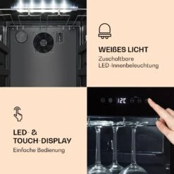 Bellevin 62 Weinkühlschrank 56 Flaschen 5-20°C EEC G -Küchenbedarf Angebote 10032923 de 0003 logo