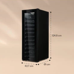 Bellevin 62 Weinkühlschrank 56 Flaschen 5-20°C EEC G -Küchenbedarf Angebote 10032923 yy 0006 logo