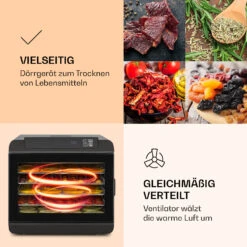 Arizona Jerky Dörrautomat 500W 35-70°C Digitales Touch-Display -Küchenbedarf Angebote 10033020 de 0005 logo