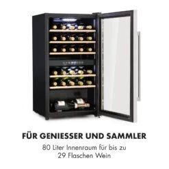 Vinamour 29 Duo Weinkühlschrank 2 Zonen 80L/29 Flaschen 5-22°C Touch 14 Vinamour 29 Duo Weinkühlschrank 2 Zonen 80L/29 Flaschen 5-22°C Touch -Küchenbedarf Angebote 10033083 de 0003 logo