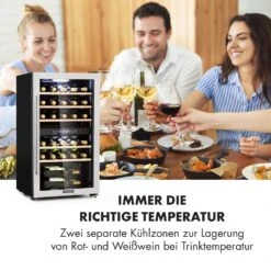 Vinamour 29 Duo Weinkühlschrank 2 Zonen 80L/29 Flaschen 5-22°C Touch 15 Vinamour 29 Duo Weinkühlschrank 2 Zonen 80L/29 Flaschen 5-22°C Touch -Küchenbedarf Angebote 10033083 de 0004 logo
