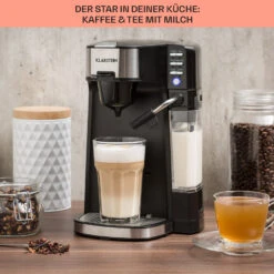 Baristomat 2-in-1-Heißgetränkeautomat Kaffee Tee Milchschaum -Küchenbedarf Angebote 10033138 de 0004 usp