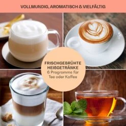 Baristomat 2-in-1-Heißgetränkeautomat Kaffee Tee Milchschaum -Küchenbedarf Angebote 10033138 de 0007 usp