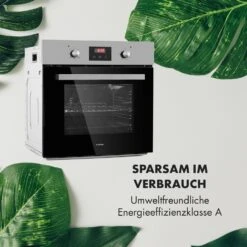 Kalahari Elektrischer Einbaubackofen 2300W 7 Funktionen Schwarz -Küchenbedarf Angebote 10033187 de 0006 logo