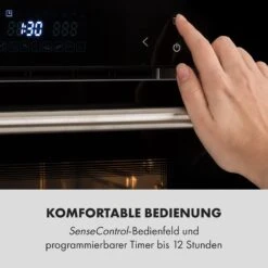 MasterFresh Dampfbackofen 230°C 24l Touch-Bedienfeld Schwarz 17 MasterFresh Dampfbackofen 230°C 24l Touch-Bedienfeld Schwarz -Küchenbedarf Angebote 10033284 de 0005 logo