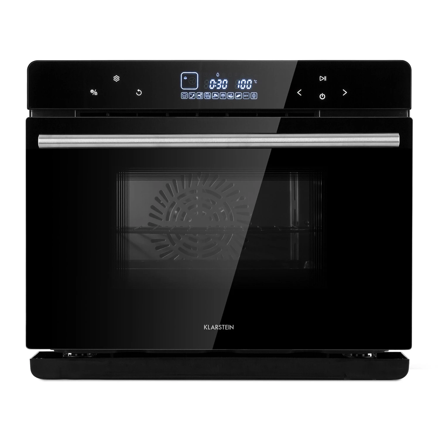 MasterFresh Dampfbackofen 230°C 24l Touch-Bedienfeld Schwarz 3 MasterFresh Dampfbackofen 230°C 24l Touch-Bedienfeld Schwarz