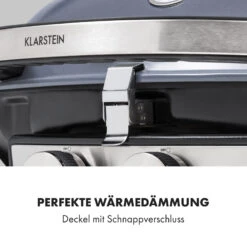 Parforce Duo Gasgrill 2 Brenner 4,4kW 15000BTU 300°C Grau -Küchenbedarf Angebote 10033297 de 0008 logo