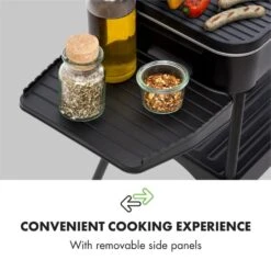 Porterhouse Elektrogrill 2200W Antihaft-Grillfläche Schwarz 13 Porterhouse Elektrogrill 2200W Antihaft-Grillfläche Schwarz -Küchenbedarf Angebote 10033322 yy 0003 logo Klarstein Porterhouse Elektrogrill 2200W schwarz