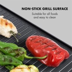 Porterhouse Elektrogrill 2200W Antihaft-Grillfläche Schwarz 14 Porterhouse Elektrogrill 2200W Antihaft-Grillfläche Schwarz -Küchenbedarf Angebote 10033322 yy 0004 logo Klarstein Porterhouse Elektrogrill 2200W schwarz