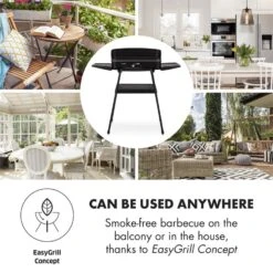 Porterhouse Elektrogrill 2200W Antihaft-Grillfläche Schwarz 16 Porterhouse Elektrogrill 2200W Antihaft-Grillfläche Schwarz -Küchenbedarf Angebote 10033322 yy 0006 logo Klarstein Porterhouse Elektrogrill 2200W schwarz