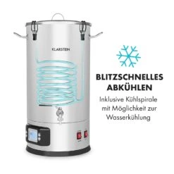 Maischfest Maischekessel 5 Teile 1500/3000W 30l LCD Edelstahl -Küchenbedarf Angebote 10033340 de 0005 logo
