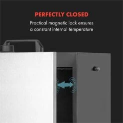 Flintstone Steel Räucherofen 1600 W Integriertes Thermometer Edelstahl -Küchenbedarf Angebote 10033372 yy 0005 logo Klarstein Flintstone Steel Raeucherofen Edelstahl