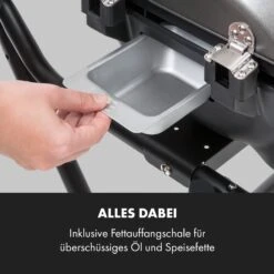 Tafelspitz Elektrogrill 2000/2400 W Antihaftbeschichtung Faltbar Mobil -Küchenbedarf Angebote 10033448 de 0007 logo
