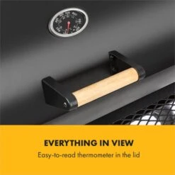 Beef Brisket Smoker Grill Holzkohlegrill/Smoker Edelstahl-Grill Mobil 18 Beef Brisket Smoker Grill Holzkohlegrill/Smoker Edelstahl-Grill Mobil -Küchenbedarf Angebote 10033460 yy 0008 logo Klarstein Beef Brisket Smoker Grill schwarz