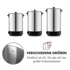 KonfiStar 40 Einkochautomat Getränkespender 2500W 40L Edelstahl -Küchenbedarf Angebote 10033524 de 0009 logo