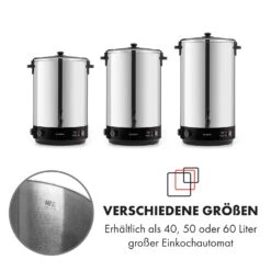 KonfiStar 60 Einkochautomat Getränkespender 2500W 60L 110°C 120min -Küchenbedarf Angebote 10033526 de 0009 logo