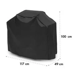 Gazooka 2.0T Wetterschutzhaube 600D Canvas 30/70% PE/PVC Schwarz -Küchenbedarf Angebote 10033535 yy 0006 logo Klarstein Gazooka Wetterschutzhaube schwarz