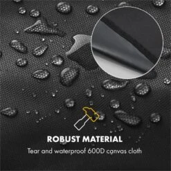 Gazooka 3.0T Wetterschutzhaube 600D Canvas 30/70% PE/PVC Schwarz 12 Gazooka 3.0T Wetterschutzhaube 600D Canvas 30/70% PE/PVC Schwarz -Küchenbedarf Angebote 10033536 yy 0005 logo Klarstein Gazooka 3 0T Wetterschutzhaube schwarz