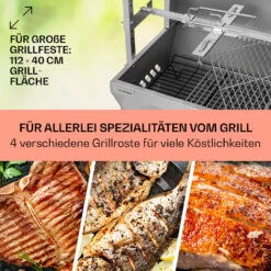 Sauenland Pro Spanferkelgrill Drehspieß 13W 4 Rollen Edelstahl -Küchenbedarf Angebote 10033566 de 0004 usp