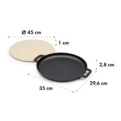 Tomahawk 3.1 S Brat & Back-Set Pfanne Pizzastein Ø29 Cm 11 Tomahawk 3.1 S Brat & Back-Set Pfanne Pizzastein Ø29 Cm -Küchenbedarf Angebote 10033568 yy 0006 logo Klarstein Tomahawk Brat and Back Set