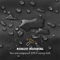 Tomahawk 3.1 S Wetterschutzhaube 300D Canvas 30/70% PE/PVC Schwarz 10 Tomahawk 3.1 S Wetterschutzhaube 300D Canvas 30/70% PE/PVC Schwarz -Küchenbedarf Angebote 10033569 yy 0003 logo Klarstein Tomahawk S Wetterschutzhaube schwarz