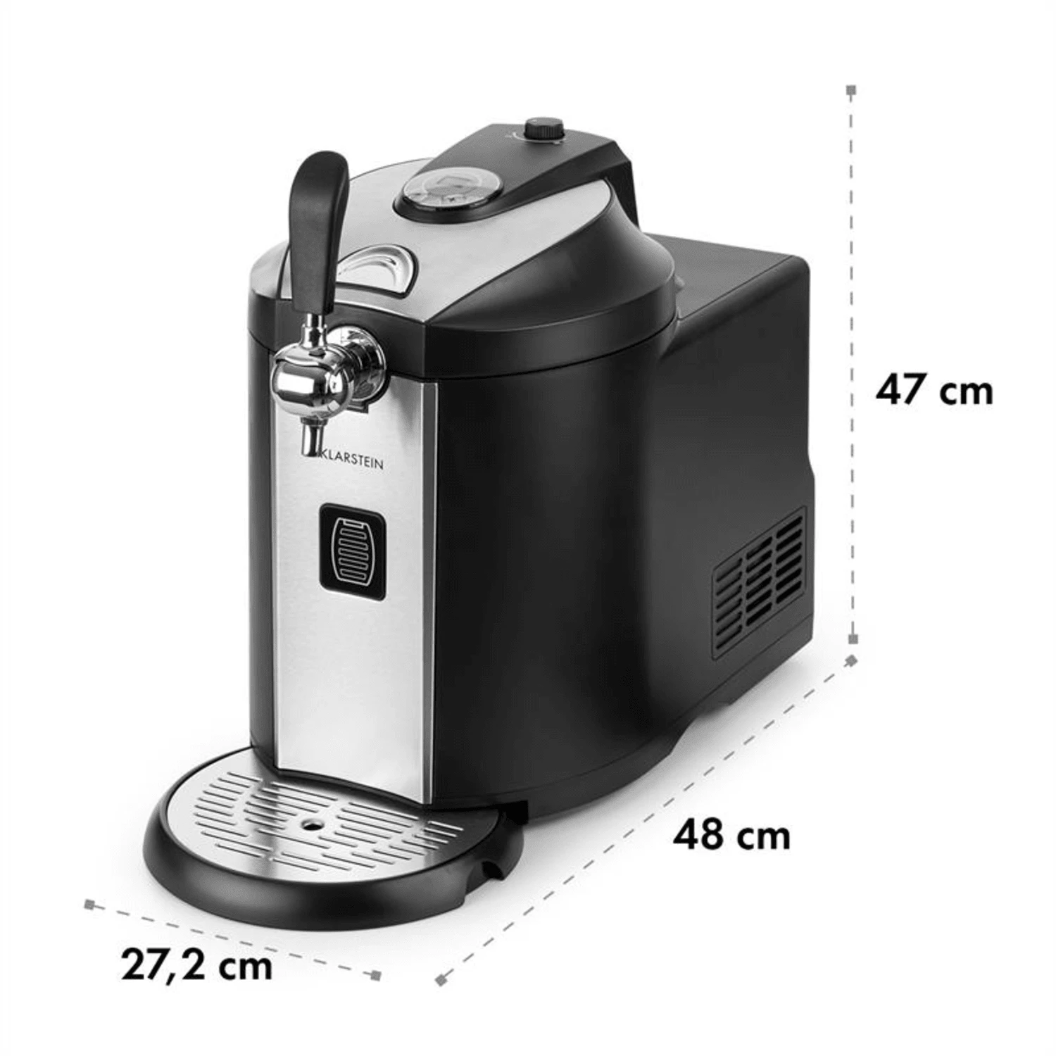 Beerkules Bierzapfanlage 5l Fässer Kompressor 120W Cooling: 4h 13 Beerkules Bierzapfanlage 5l Fässer Kompressor 120W Cooling: 4h – Bild 11