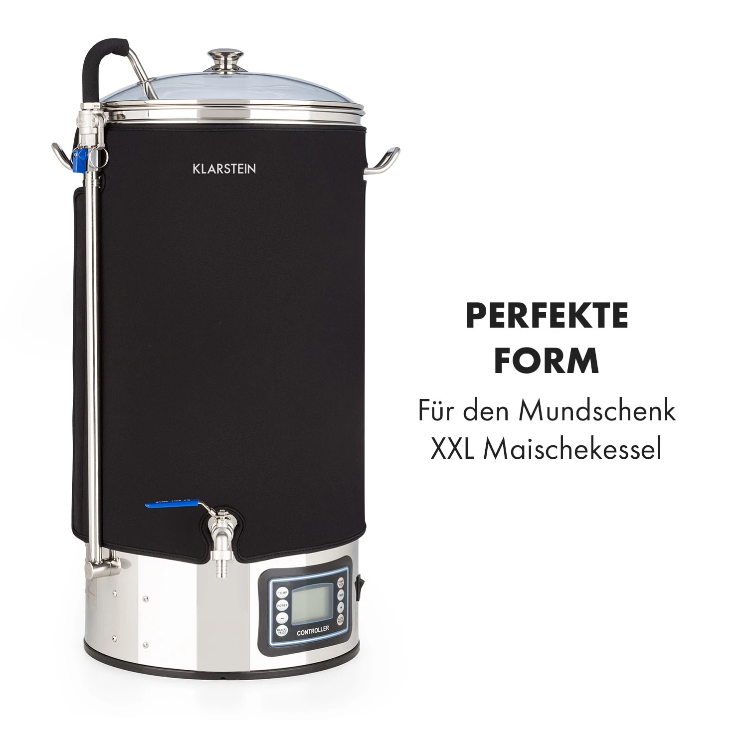 Mundschenk XXL Maischekessel Isoliermantel 50l Zubehör 5 Mundschenk XXL Maischekessel Isoliermantel 50l Zubehör – Bild 3