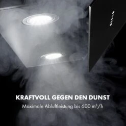 Alina Dunstabzugshaube 90cm 600 M³/h LED-Display Ambientelicht Schwarz -Küchenbedarf Angebote 10034106 de 0005 logo