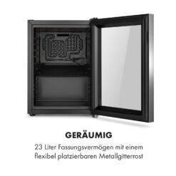 Harlem Getränkekühlschrank 23 Liter 1 Metallrost Glastür 13 Harlem Getränkekühlschrank 23 Liter 1 Metallrost Glastür -Küchenbedarf Angebote 10034121 de 0005 logo
