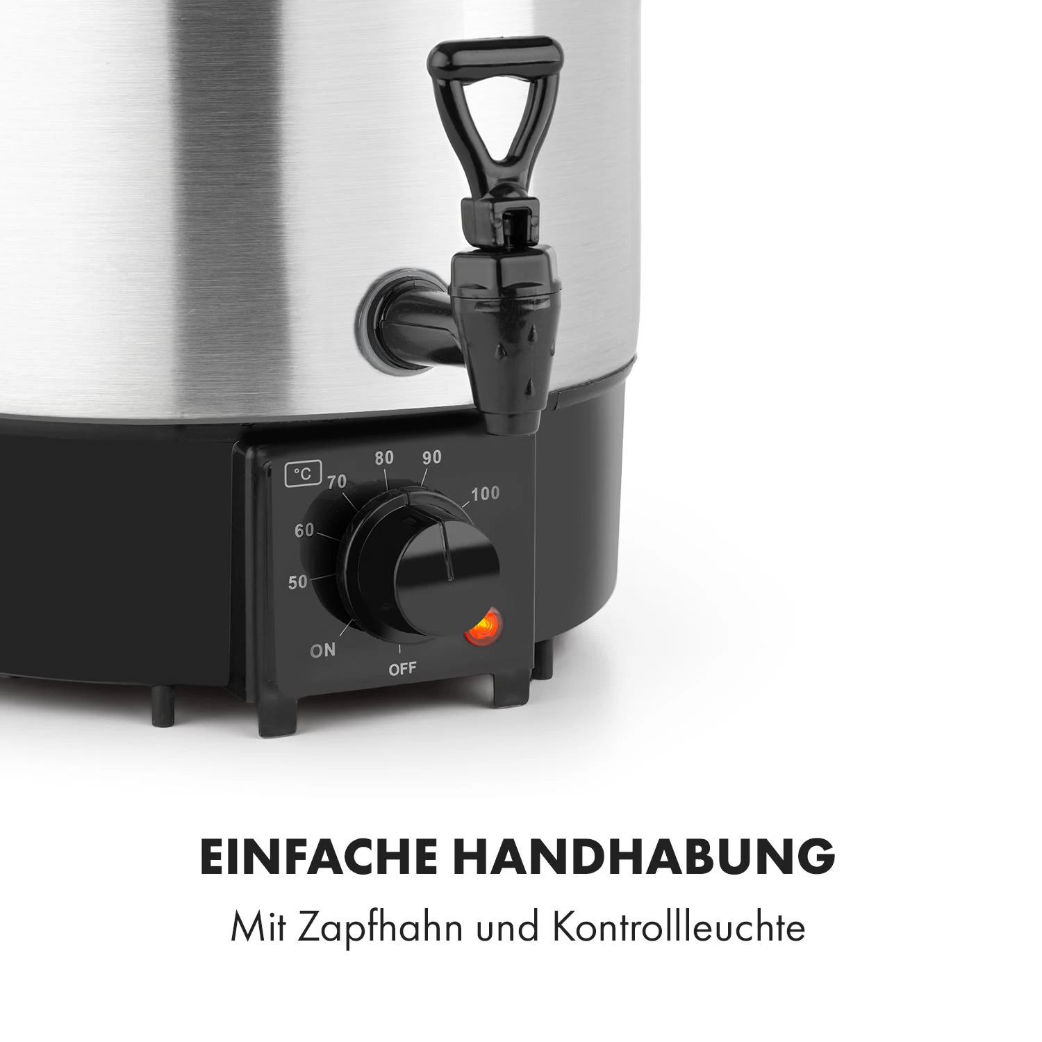 Biggie Eco Einkochautomat & Getränkespender 1000W 30-100°C Zapfhahn 9l 8 Biggie Eco Einkochautomat & Getränkespender 1000W 30-100°C Zapfhahn 9l – Bild 6