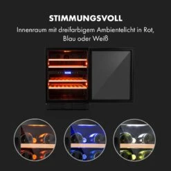 Vinovilla 43 Built-In Duo Onyx Weinkühlschrank 129l 43 Fl. 2 Zonen 13 Vinovilla 43 Built-In Duo Onyx Weinkühlschrank 129l 43 Fl. 2 Zonen -Küchenbedarf Angebote 10034155 de 0003 logo