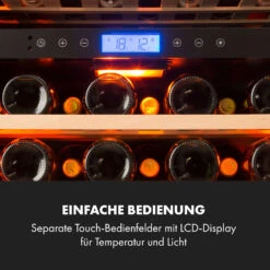 Vinovilla 43 Built-In Duo Onyx Weinkühlschrank 129l 43 Fl. 2 Zonen 14 Vinovilla 43 Built-In Duo Onyx Weinkühlschrank 129l 43 Fl. 2 Zonen -Küchenbedarf Angebote 10034155 de 0004 logo