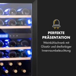 Vinovilla 43 Built-In Duo Onyx Weinkühlschrank 129l 43 Fl. 2 Zonen 17 Vinovilla 43 Built-In Duo Onyx Weinkühlschrank 129l 43 Fl. 2 Zonen -Küchenbedarf Angebote 10034155 de 0007 logo