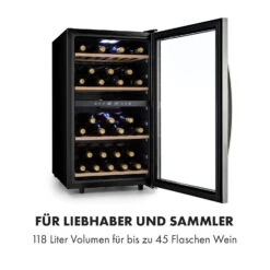 Vinamour 45 DuoWeinkühlschrank 2 Zonen 118 Ltr / 45 Fl 5-18 °C -Küchenbedarf Angebote 10034216 de 0003 logo