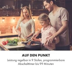 Delicatessa 80 Einbaukochfeld Induktion 3 Zonen 7400W Glaskeramik -Küchenbedarf Angebote 10034243 de 0003 logo