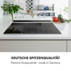 Delicatessa 80 Einbaukochfeld Induktion 3 Zonen 7400W Glaskeramik -Küchenbedarf Angebote 10034243 de 0008 logo