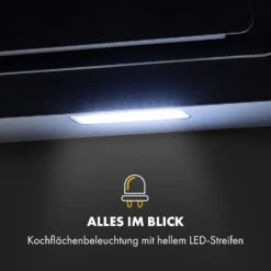 Sofia 90 Dunstabzugshaube Kopffrei 300 M³/h Touch-Control Glasfront -Küchenbedarf Angebote 10034260 de 0005 logo