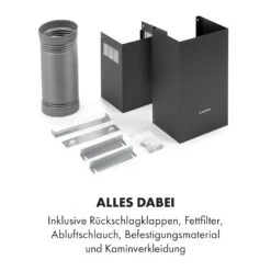 Sofia 90 Dunstabzugshaube Kopffrei 300 M³/h Touch-Control Glasfront -Küchenbedarf Angebote 10034260 de 0008 logo