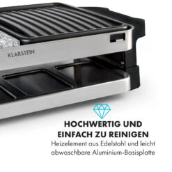 Sirloin Raclette 1500W Aluminium / Stein 8 Personen Kontroll-LED -Küchenbedarf Angebote 10034275 de 0003 logo