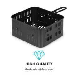 AeroVital Cube Chef Heißluftfritteuse Frittierkorb Zubehör Edelstahl 10 AeroVital Cube Chef Heißluftfritteuse Frittierkorb Zubehör Edelstahl -Küchenbedarf Angebote 10034407 yy 0004 logo Klarstein AeroVital Cube Chef Frittierkorb