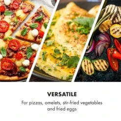 AeroVital Cube Chef Pizzateller Hoher Grilleinsatz Zubehör Edelstahl -Küchenbedarf Angebote 10034411 yy 0003 logo Klarstein AeroVital Cube Chef Pizzateller