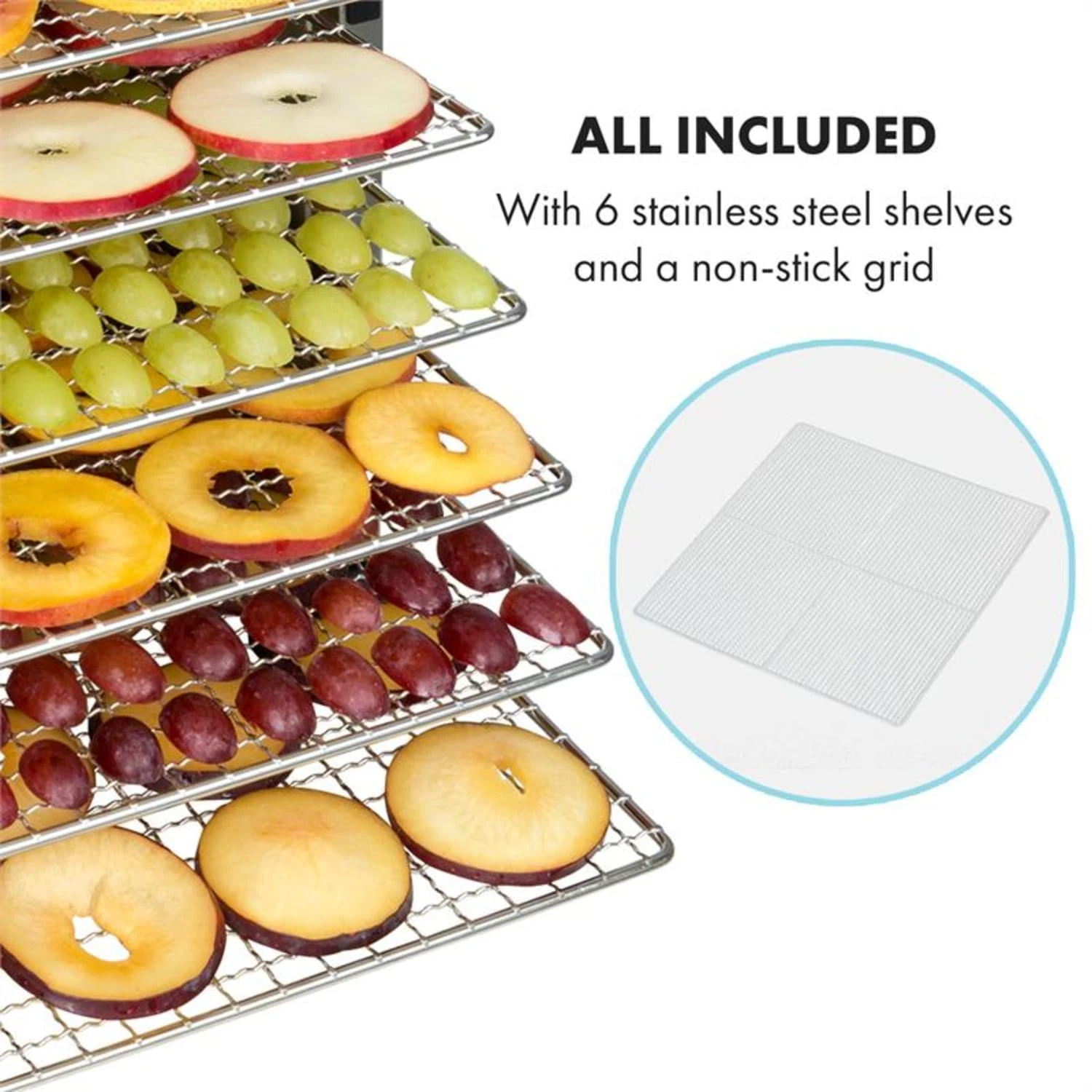 Flavour Dry Dörrautomat Temperatur: 35 - 75 °C Digitaler Thermostat 7 Flavour Dry Dörrautomat Temperatur: 35 - 75 °C Digitaler Thermostat – Bild 5