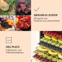 Mega Jerky Dörrautomat 650W 35-80°C LC-Touch-Display Timer 8 Ebenen -Küchenbedarf Angebote 10034439 de 0004 logo