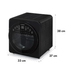 AeroVital Easy Touch Heißluftfritteuse 1700W 14l Timer 16 Programme Schwarz -Küchenbedarf Angebote 10034452 yy 0008 logo Klarstein AeroVital easy touch Fritteuse schwarz