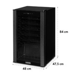Vinomatica 36 Uno Weinkühlschrank 95l Touch-Bedienfeld 85W 4-18 °C -Küchenbedarf Angebote 10034466 yy 0009 logo Klarstein Vinomatica Weinkuehlschrank 95l schwarz