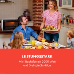 Masterchef 60 Mini-Backofen 60l 2000W 100-230 °C Timer Silber 12 Masterchef 60 Mini-Backofen 60l 2000W 100-230 °C Timer Silber -Küchenbedarf Angebote 10034499 de 0002 logo