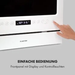 Azuria Geschirrspülmaschine 1380W 6,5L 6 Gedecke Schwarze Glasfront -Küchenbedarf Angebote 10034510 de 0004 logo