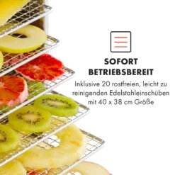 Master Jerky 300 Dörrautomat 2000W 40-90 °C 24h-Timer Edelstahl Silber 13 Master Jerky 300 Dörrautomat 2000W 40-90 °C 24h-Timer Edelstahl Silber -Küchenbedarf Angebote 10034544 de 0004 logo