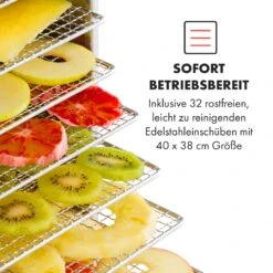 Master Jerky 500 Dörrautomat 3000W 40-90 °C 24h-Timer Edelstahl Silber -Küchenbedarf Angebote 10034545 de 0004 logo